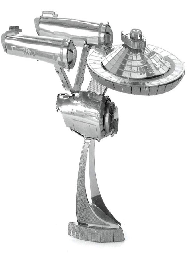 Fascinations Metal Earth 3D Metal Model Kits Star Trek Set of 2 - USS Enterprise NCC-1701D & USS Enterprise NCC-1701 - Image 2